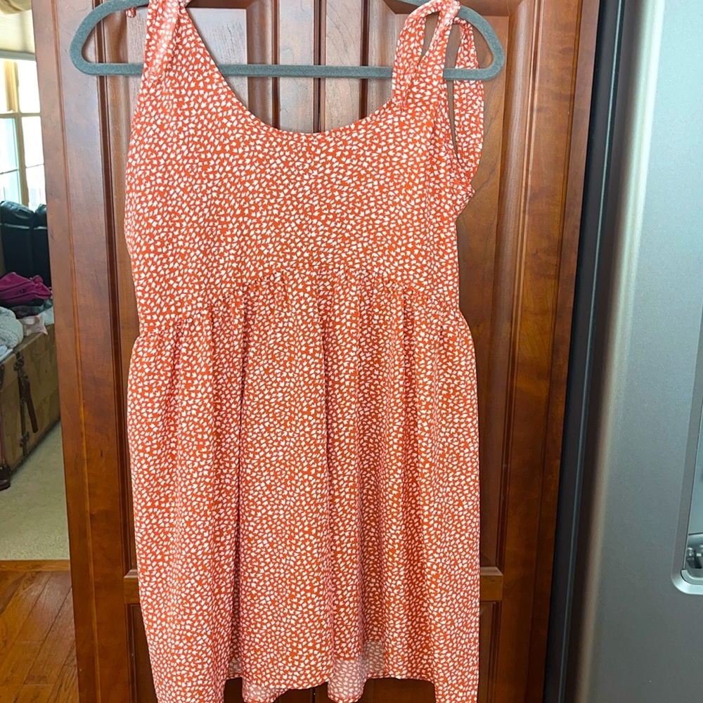 Summer Tie Shoulder Dress